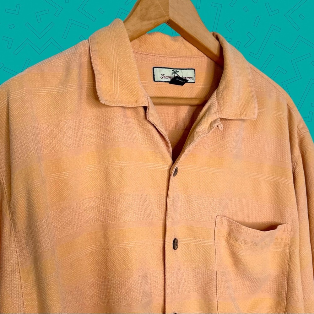 Tommy Bahama Silk Camp Button Up Shirt